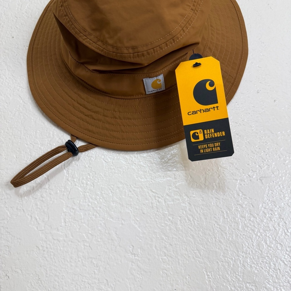 New Carhartt Women's Rain Defender Lightweight Bucket Hat small medium - Picture 4 of 7